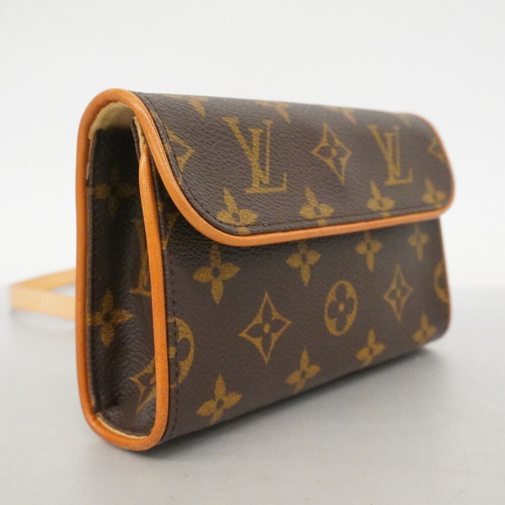 Louis Vuitton Bag/Waist Bag Monogram Pochette Florentine M51855 Brown Women's - Picture 2 of 10